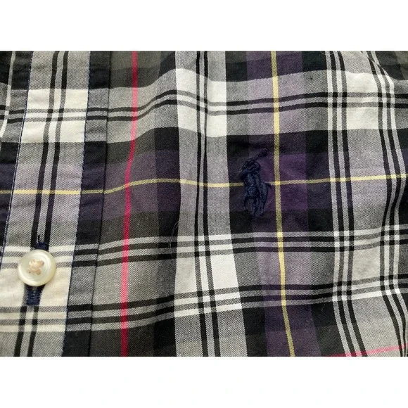 Ralph Lauren Polo Plaid Boys size 2T Button Down Shirt Long Sleeve Cotton - Picture 5 of 9